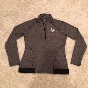 Large Adidas Texas A&M Quarter Zip Pullover